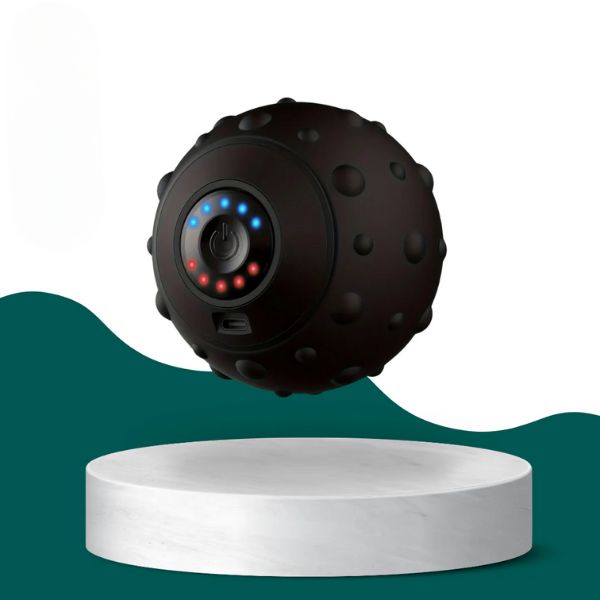 Portable Vibrating Fitness Ball | Leg Muscle Relaxation & Pain Relief - Full Body Pro Massager for Recovery & Fitness