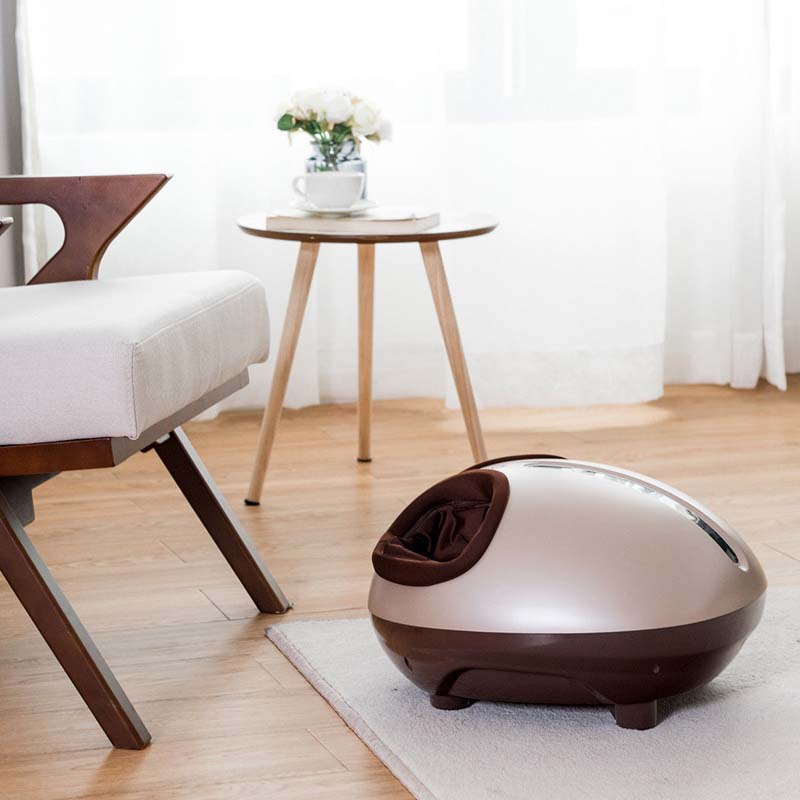 Elektrischer Fußmassagegerät mit Wärme – Shiatsu Tiefenknetmassage