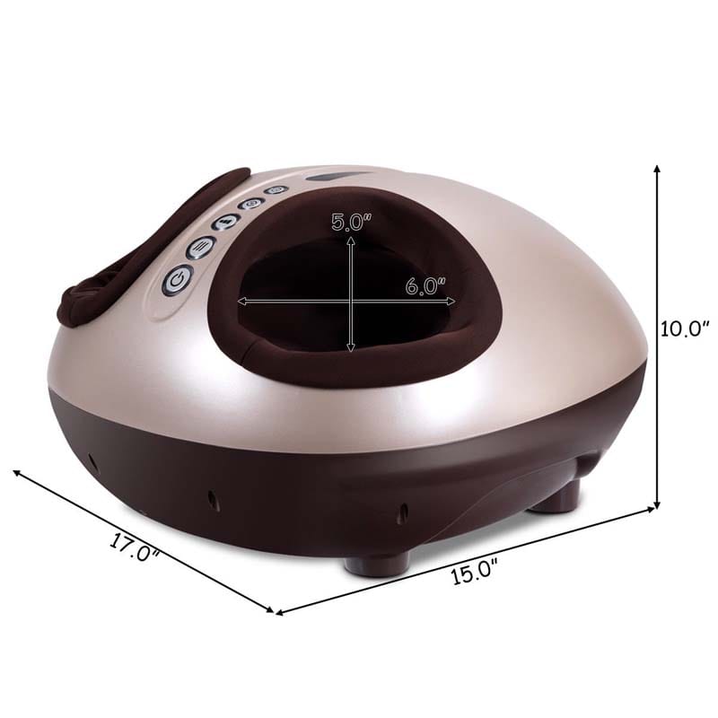 Elektrischer Fußmassagegerät mit Wärme – Shiatsu Tiefenknetmassage