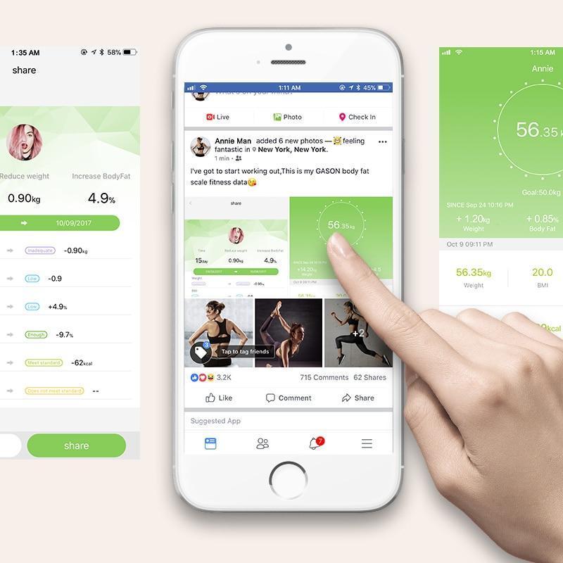 Digital bathroom body weight scale