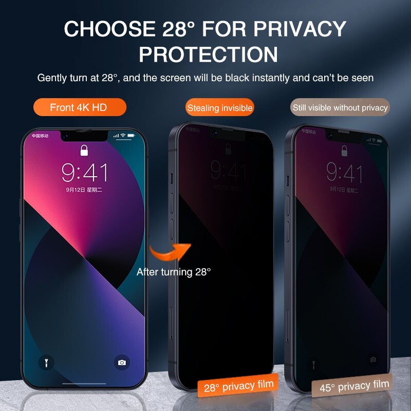 2024 Die vierte Generation des HD-Schutzfilters für iPhone 15 14 13 12