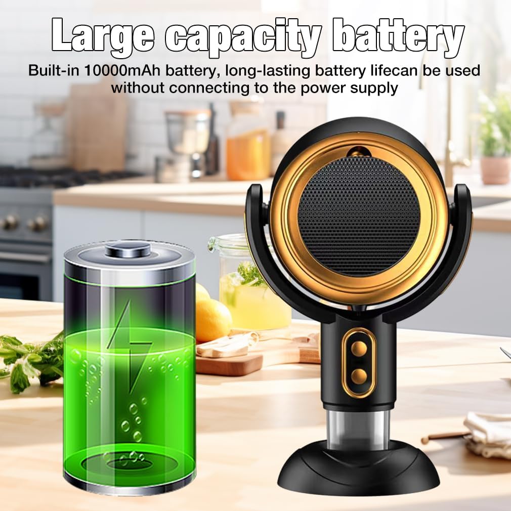 Portable Extractor Hood - Powerful, Rechargeable