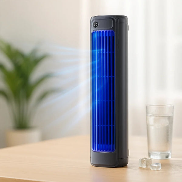 Silent portable air cooler