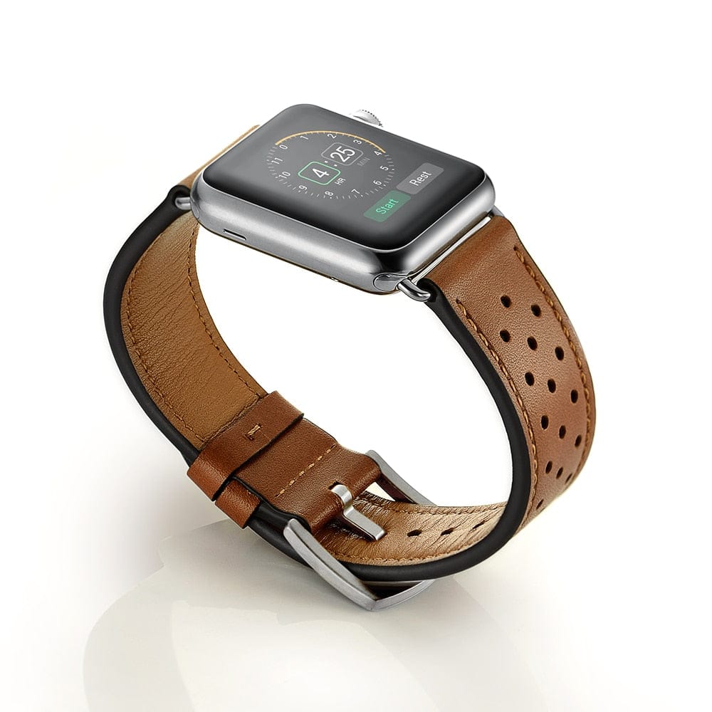 2-farbiges Lederarmband