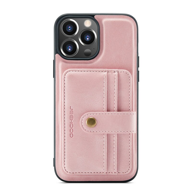 2 in 1 Abnehmbare magnetische Brieftasche Leder Telefon Fall Mit Karte Slot Halter Für iPhone