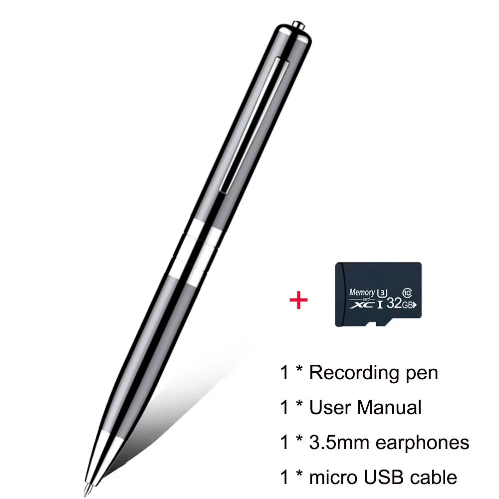 Digitaler Sprachaktivierter Aufnahme-Stift mit 360° für Besprechungen und Meetings