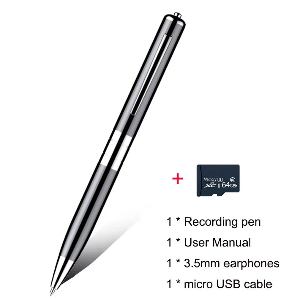 Digitaler Sprachaktivierter Aufnahme-Stift mit 360° für Besprechungen und Meetings