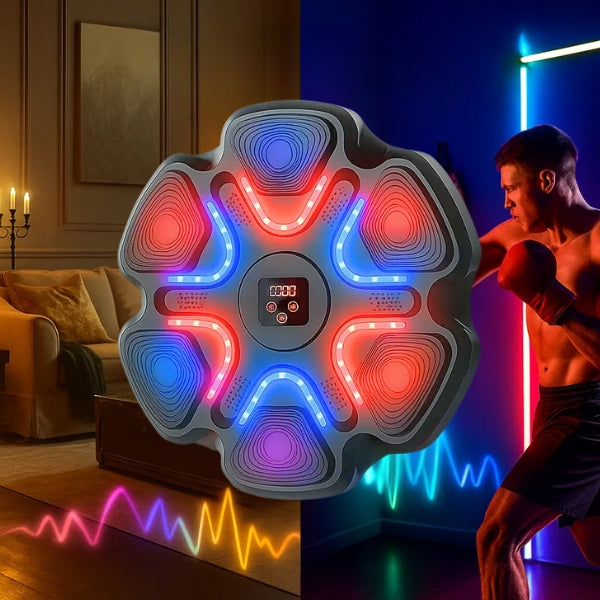 Music Boxing Machine | Stress Relief, Multiple Training Modes & Portable for Fitness Enthusiasts