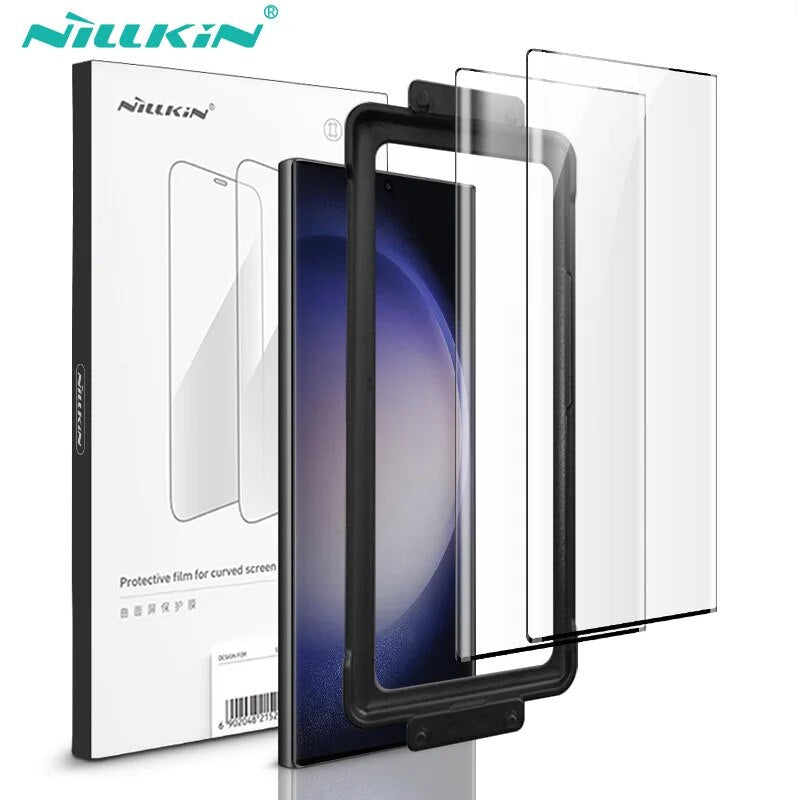2-teiliger Vollkleber-Displayschutz mit Werkzeug für Samsung Galaxy S24