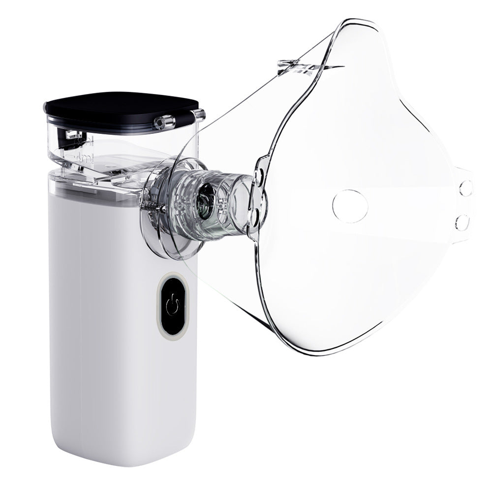 Tragbarer Inhalator mit Ultraschall-Technologie, geräuscharm & wiederaufladbar – für Kinder & Erwachsene