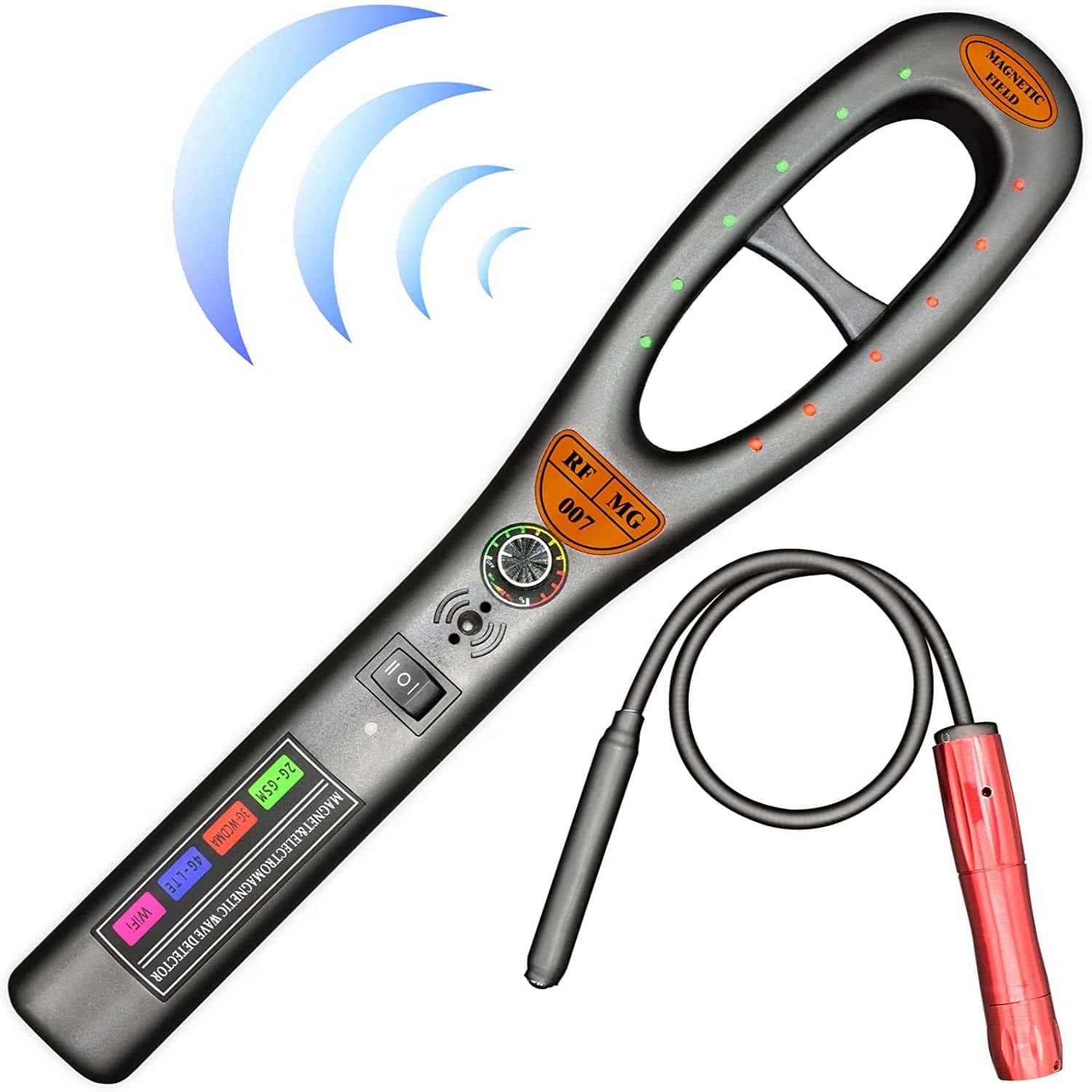 GPS Tracker Detector - Real-Time Tracking Device with Anti-Theft Alerts for Vehicles & Personal Security