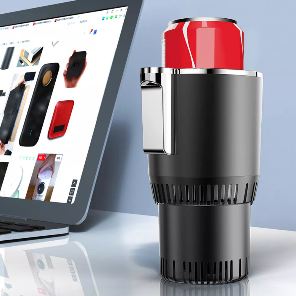 2-in-1 Auto Becher Kühler Wärmer Smarter Auto Becher Halter Auto Tumbler Halter