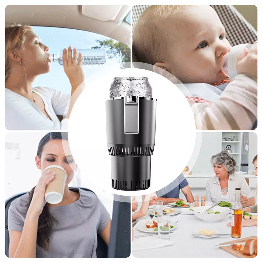 2-in-1 Auto Becher Kühler Wärmer Smarter Auto Becher Halter Auto Tumbler Halter