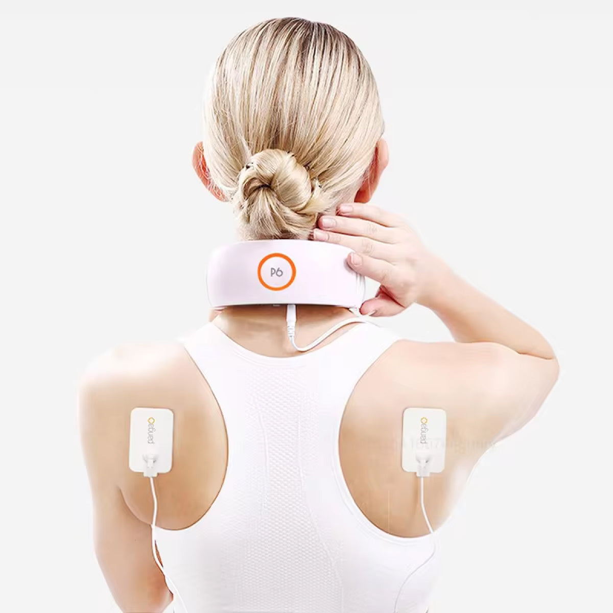 3-in-1 beheizte Nacken-Therapie Elektrischer Masseur - Komfortabel & Effektiv - Ideal bei Nackenschmerzen & Spannung