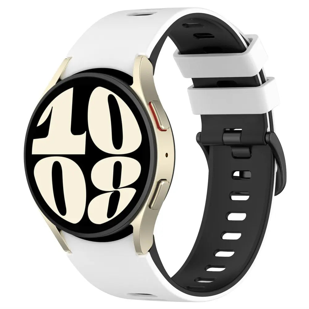 AquaRise Elite wasserdichtes Silikon-Sportuhrenarmband für Samsung Galaxy Watch 5 & 6