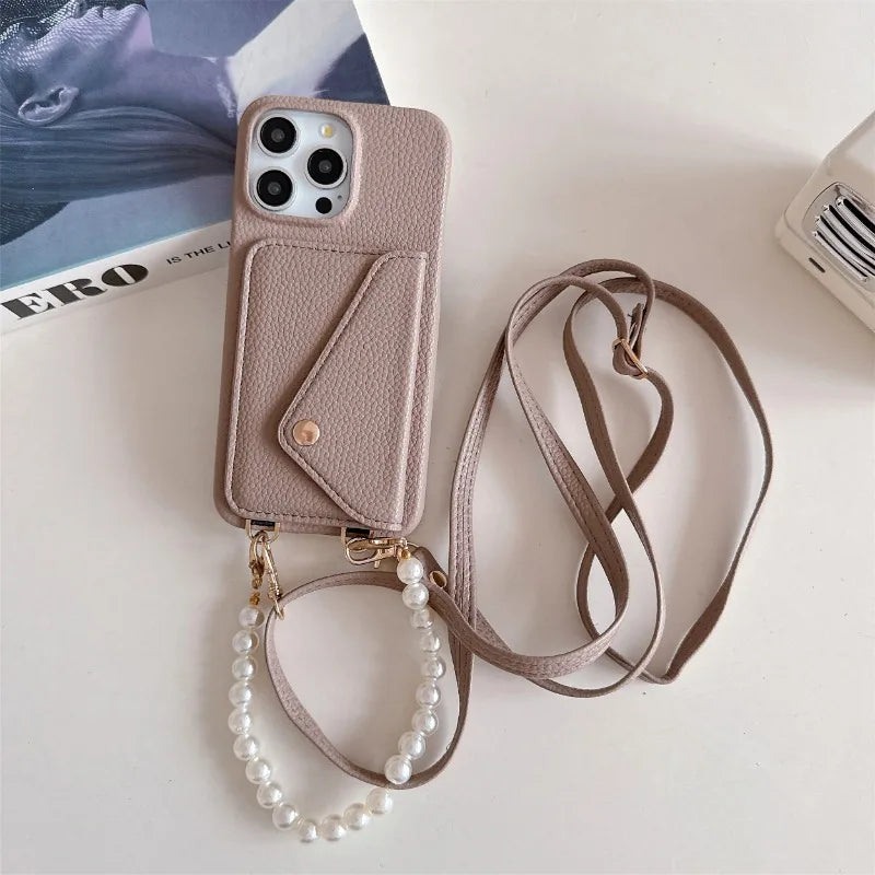"Blooming" - iPhone Crossbody Schutzhülle
