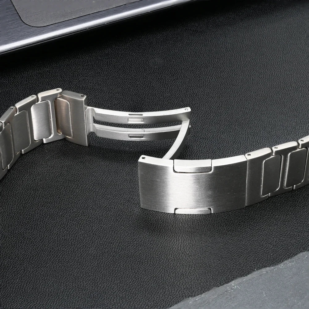 2-Pack Reine Titan Uhrenarmbänder für Samsung Galaxy Watch Ultra 47mm