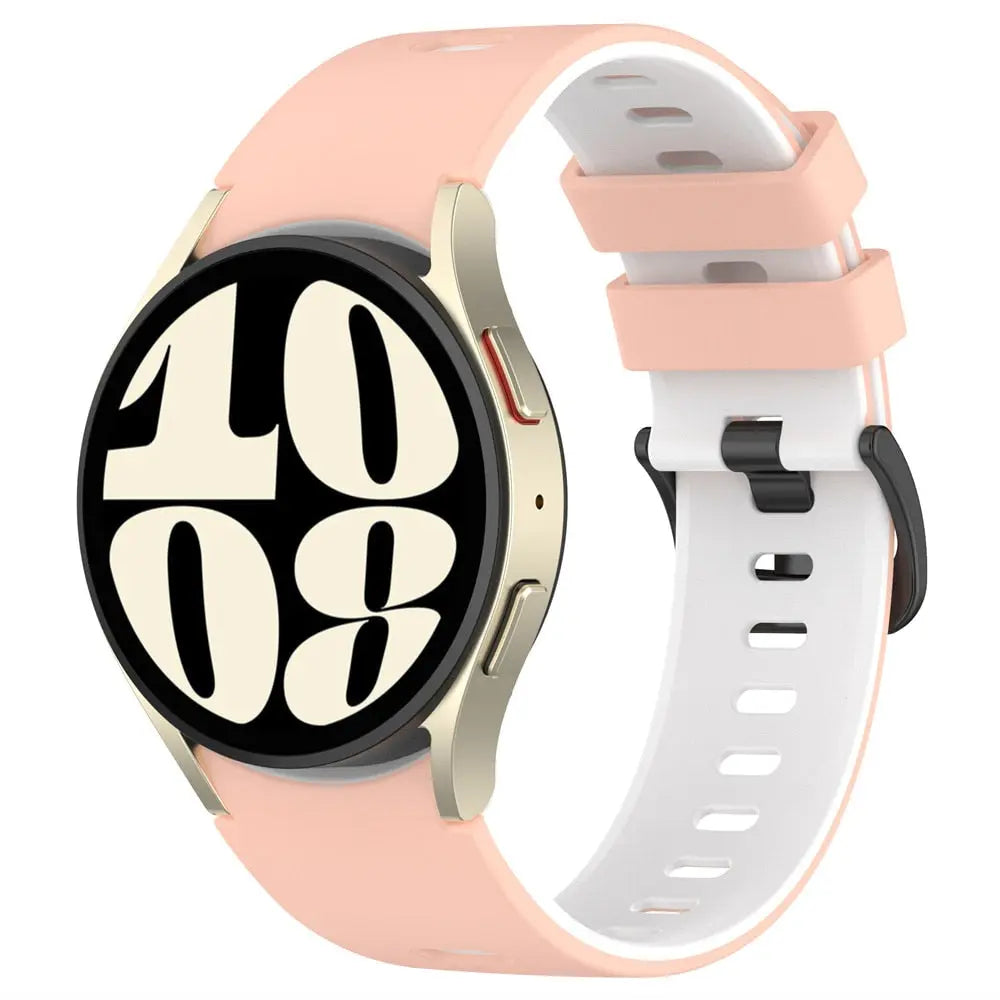AquaRise Elite wasserdichtes Silikon-Sportuhrenarmband für Samsung Galaxy Watch 5 & 6