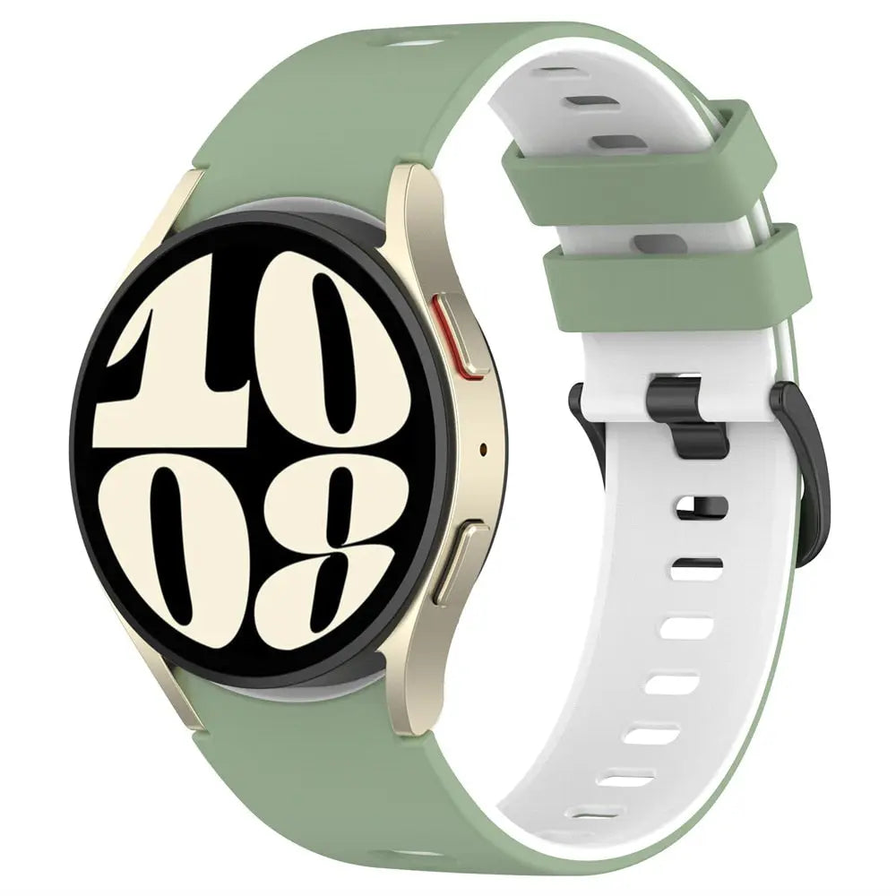 AquaRise Elite wasserdichtes Silikon-Sportuhrenarmband für Samsung Galaxy Watch 5 & 6