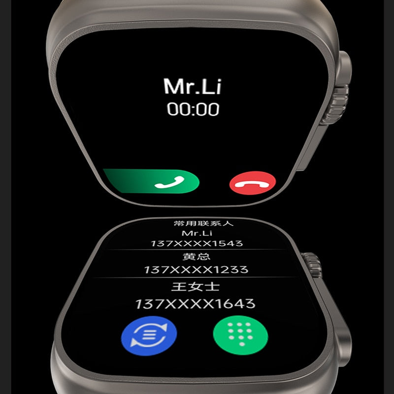 2022 Smart Watch Series Ultra Bluetooth-Anruf für Apple Watch+Box