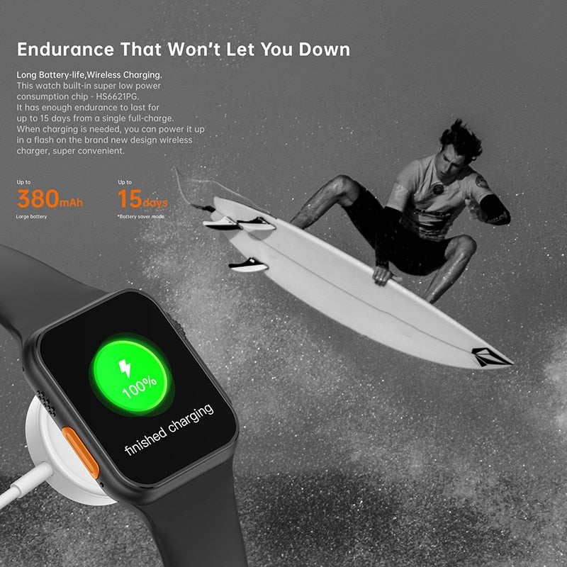 2022 NEU Ultra Uhr Herren Smart Watch Serie 8 NFC Türzugang Smartwatch für Android Apple Telefon