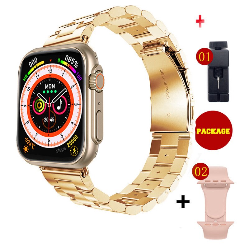 2022 NEU Ultra Uhr Herren Smart Watch Serie 8 NFC Türzugang Smartwatch für Android Apple Telefon