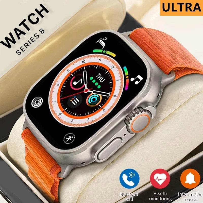 2022 Smart Watch Series Ultra Bluetooth-Anruf für Apple Watch+Box