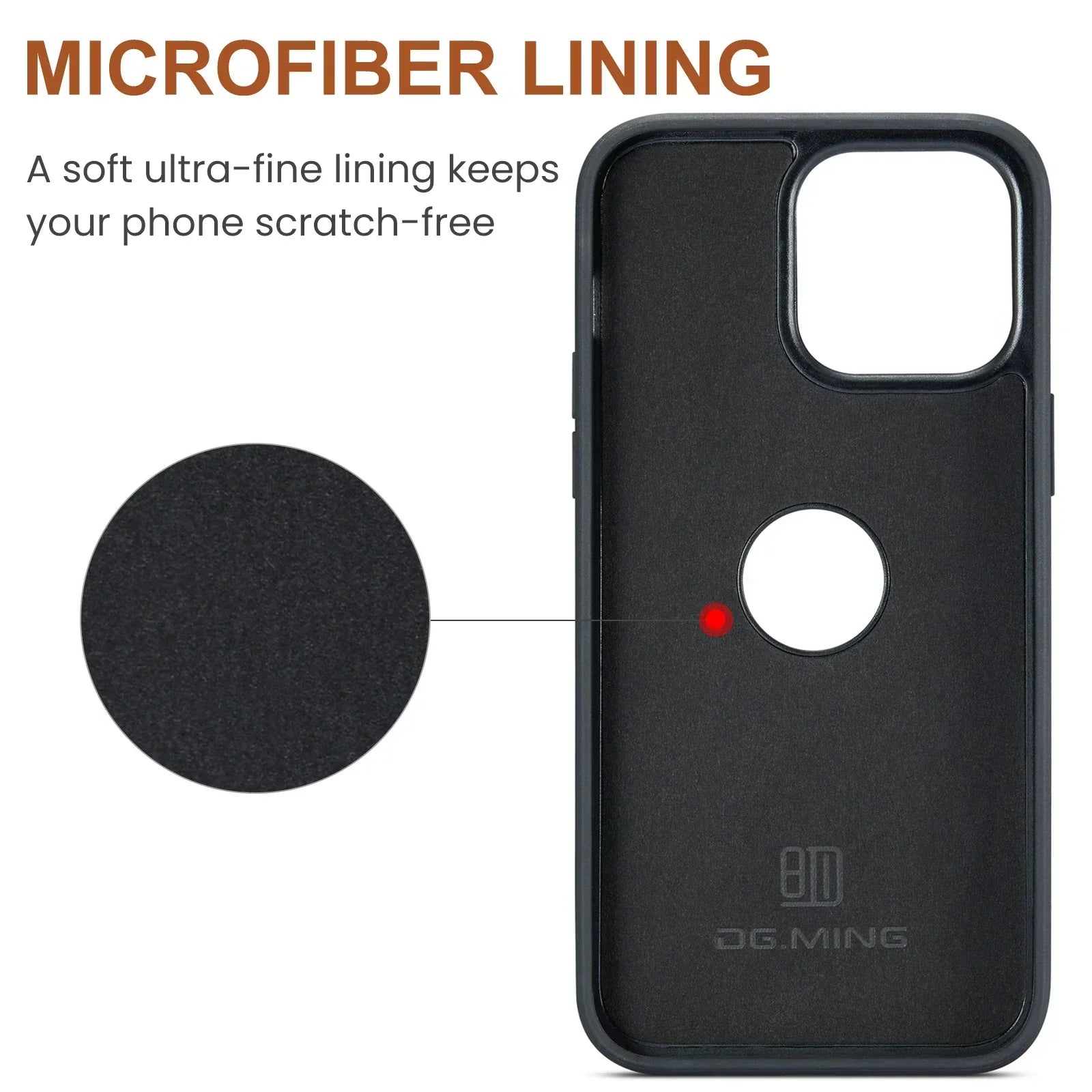 2 in 1 Magnetische Leder RFID Geldbörse Karten Handy Hülle für iPhone