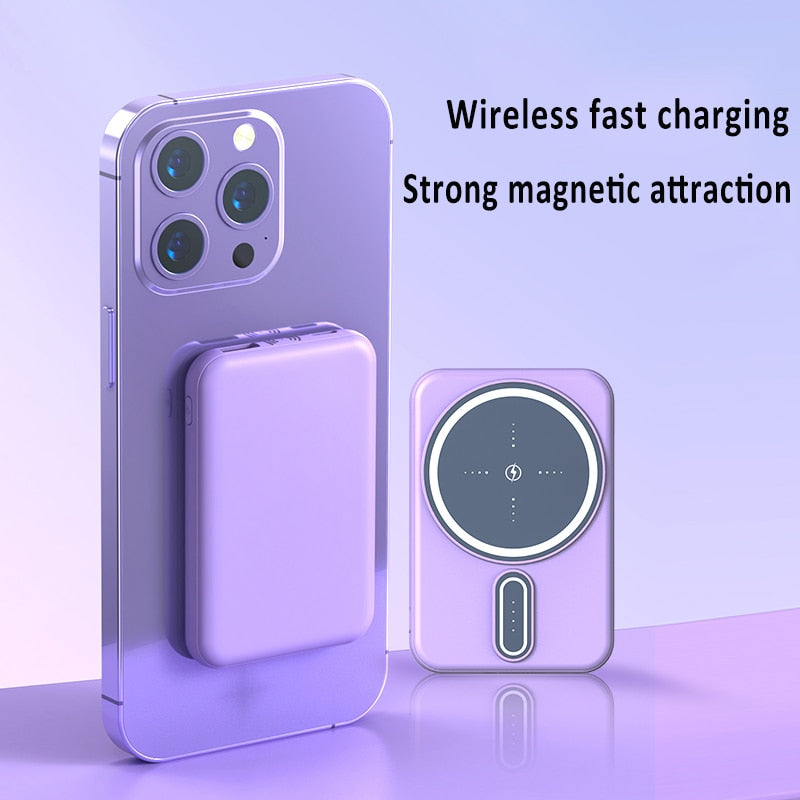 20000mAh Magnetische Powerbank Mini Tragbare Schnellladung