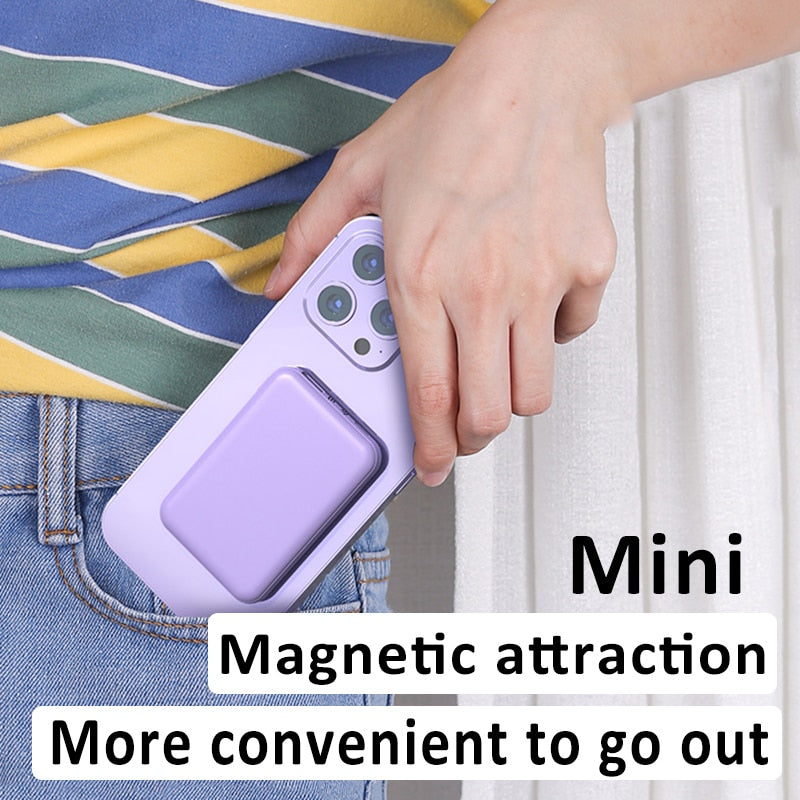 20000mAh Magnetische Powerbank Mini Tragbare Schnellladung