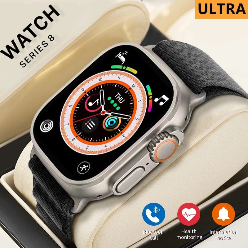 2022 Smart Watch Series Ultra Bluetooth-Anruf für Apple Watch+Box