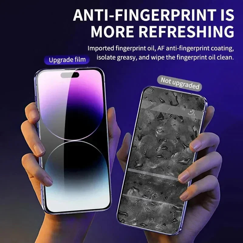 1-2Stk 8K High-End Gehärtetes Glas Für iPhone Serie Bildschirmprotektor Mit Ausrichtungs-Montageabdeckung