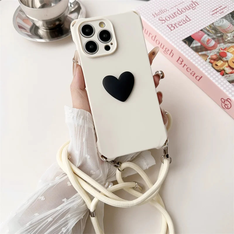 "Love" - iPhone Crossbody Schutzhülle