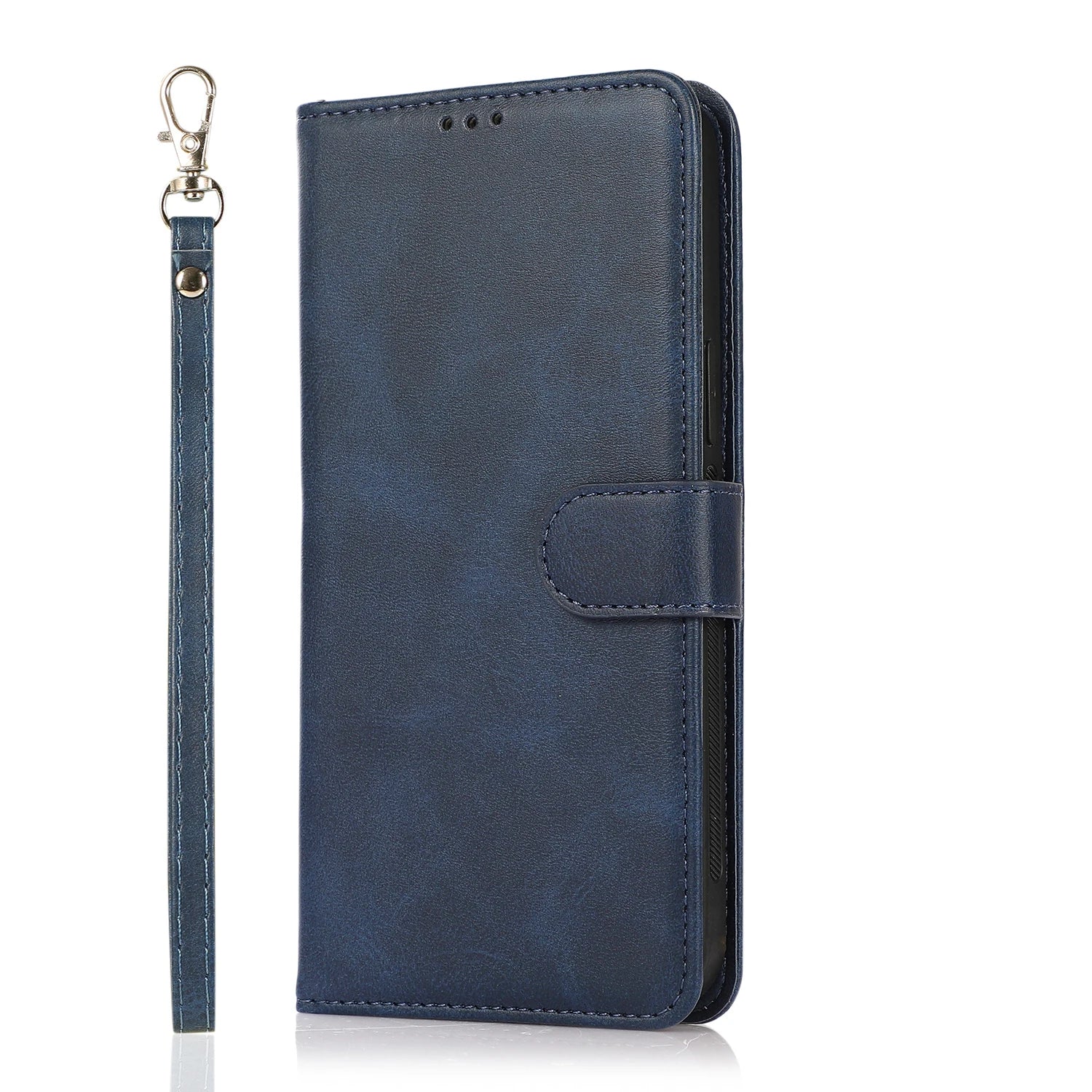 2 in 1 Magnetic Flip Leder Geldbörse Hülle für iPhone Kartenfach Abnehmbare Abdeckung