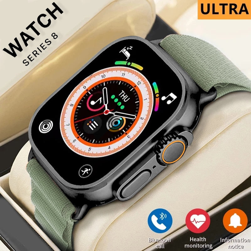2022 Smart Watch Series Ultra Bluetooth-Anruf für Apple Watch+Box