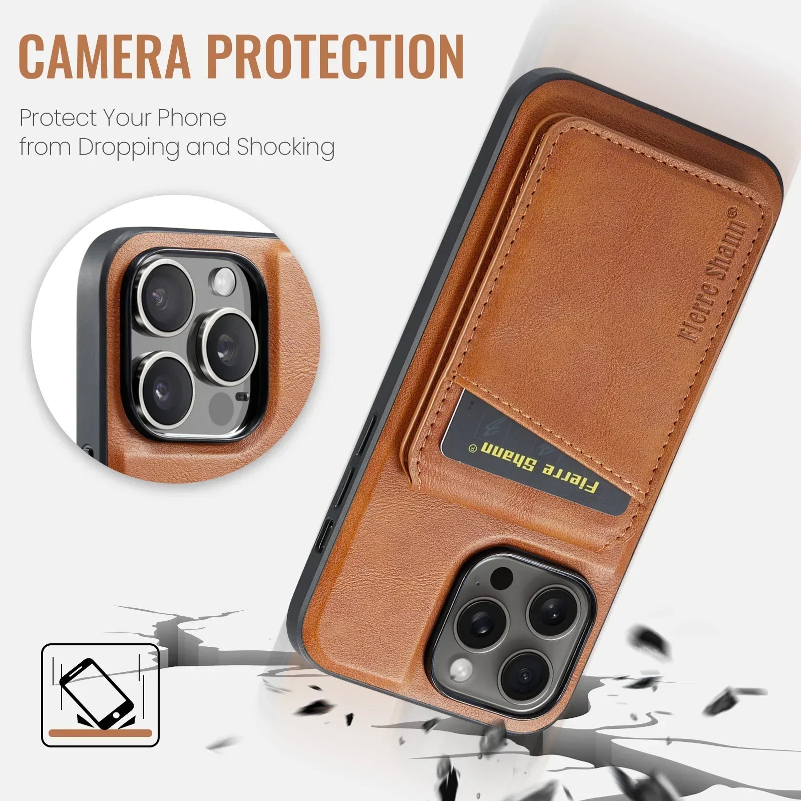 2 In 1 Abnehmbare Magnetische Karten Solt Geldbörse Lederhülle für iPhone Vertikale Tasche Tasche Cover