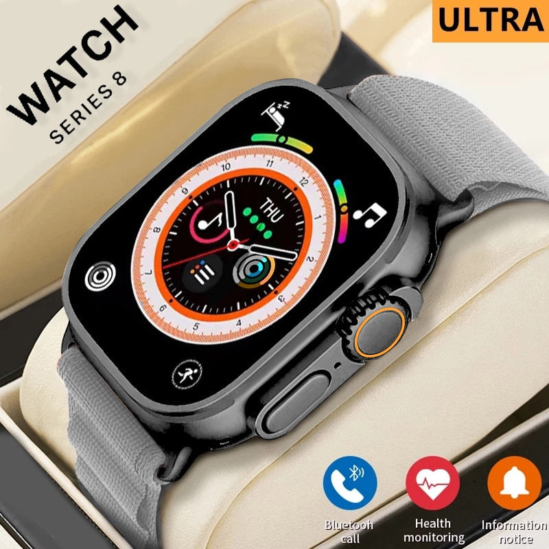 2022 Smart Watch Series Ultra Bluetooth-Anruf für Apple Watch+Box