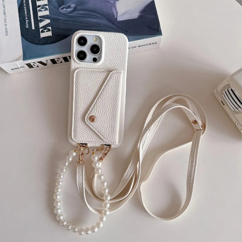 "Blooming" - iPhone Crossbody Schutzhülle