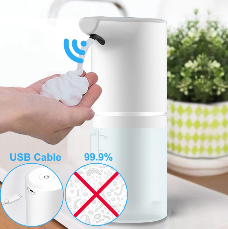 Automatic Touchless Sensor Soap Dispenser USB Charging Smart Infrared Sensor