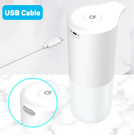 Hand Soap Dispenser Automatic USB Charging Smart Infrared Sensor Touchless Soap Dispenser