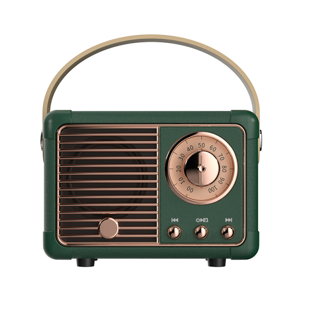 Bluetooth Boombox H2 Classical Retro Decor USB Portable Vintage Speaker Bluetooth Mini Player