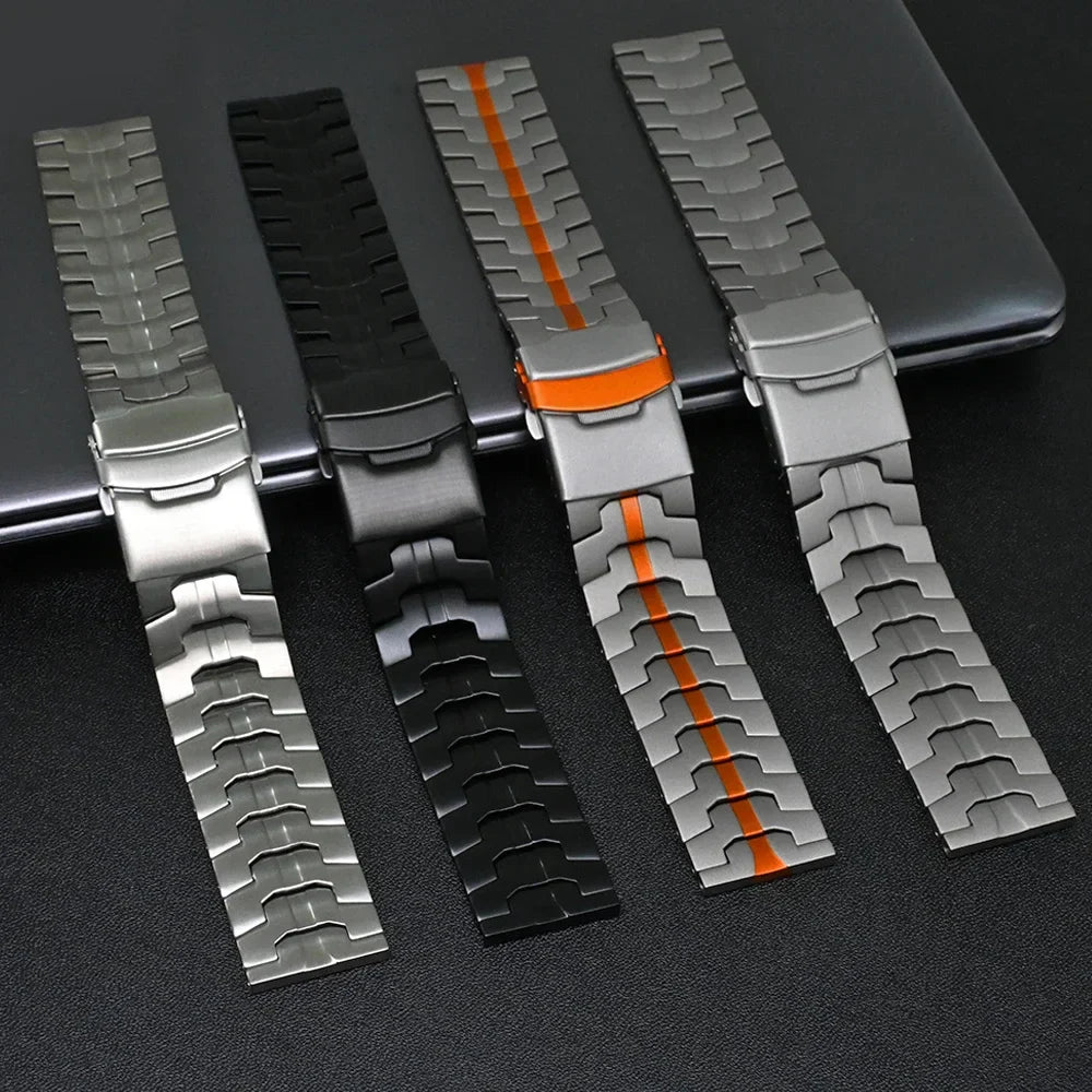 2-Pack Reine Titan Uhrenarmbänder für Samsung Galaxy Watch Ultra 47mm