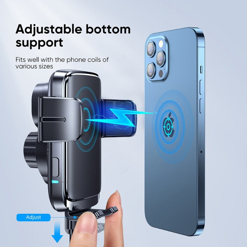 15W Autotelefonhalter Kabelloses Ladegerät Telefonhalter
