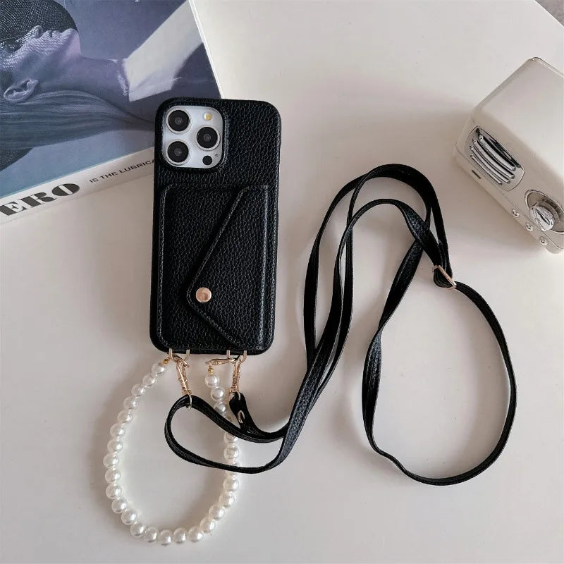 "Blooming" - iPhone Crossbody Schutzhülle
