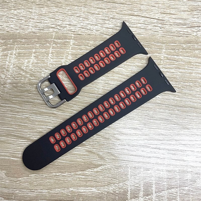 2-farbiges Sportuhrenarmband