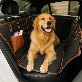 Durable Waterproof Dog Car Seat Cover | Easy to Clean & Ideal for Pet Travel