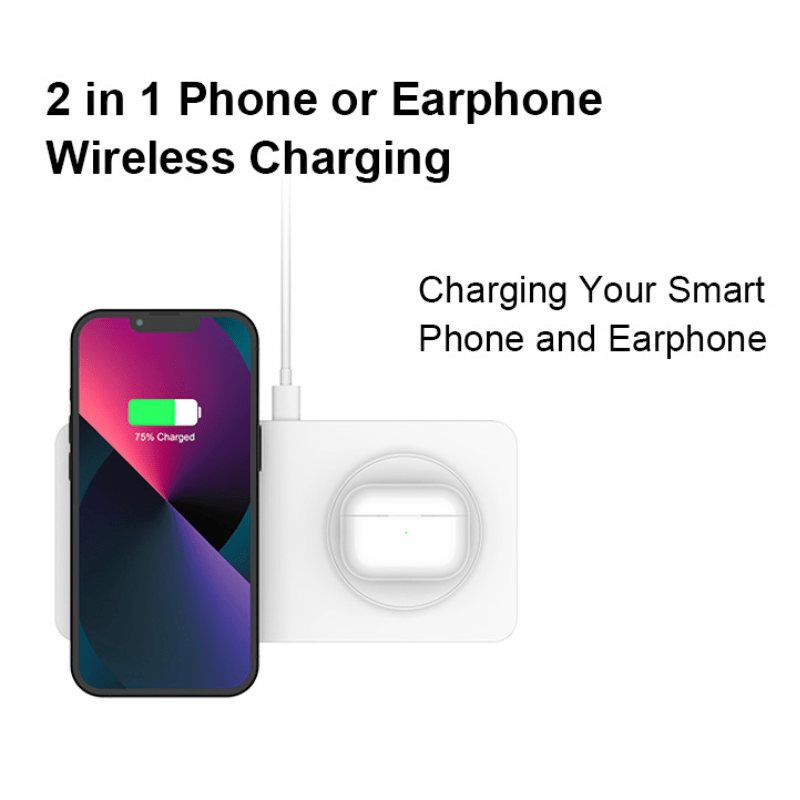 2-in-1-Ladegerät für kabellose Telefone