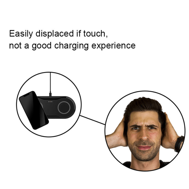 2-in-1-Ladegerät für kabellose Telefone