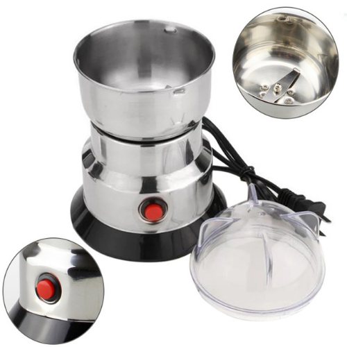 Electric Coffee Machine Stainless Steel Grain Grinder