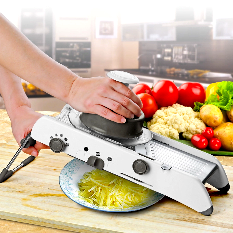 18-in-1 Vegetable and Fruit Mandoline Slicer | Adjustable Thickness, Razor-Sharp Blades & Safe for Easy Meal Prep